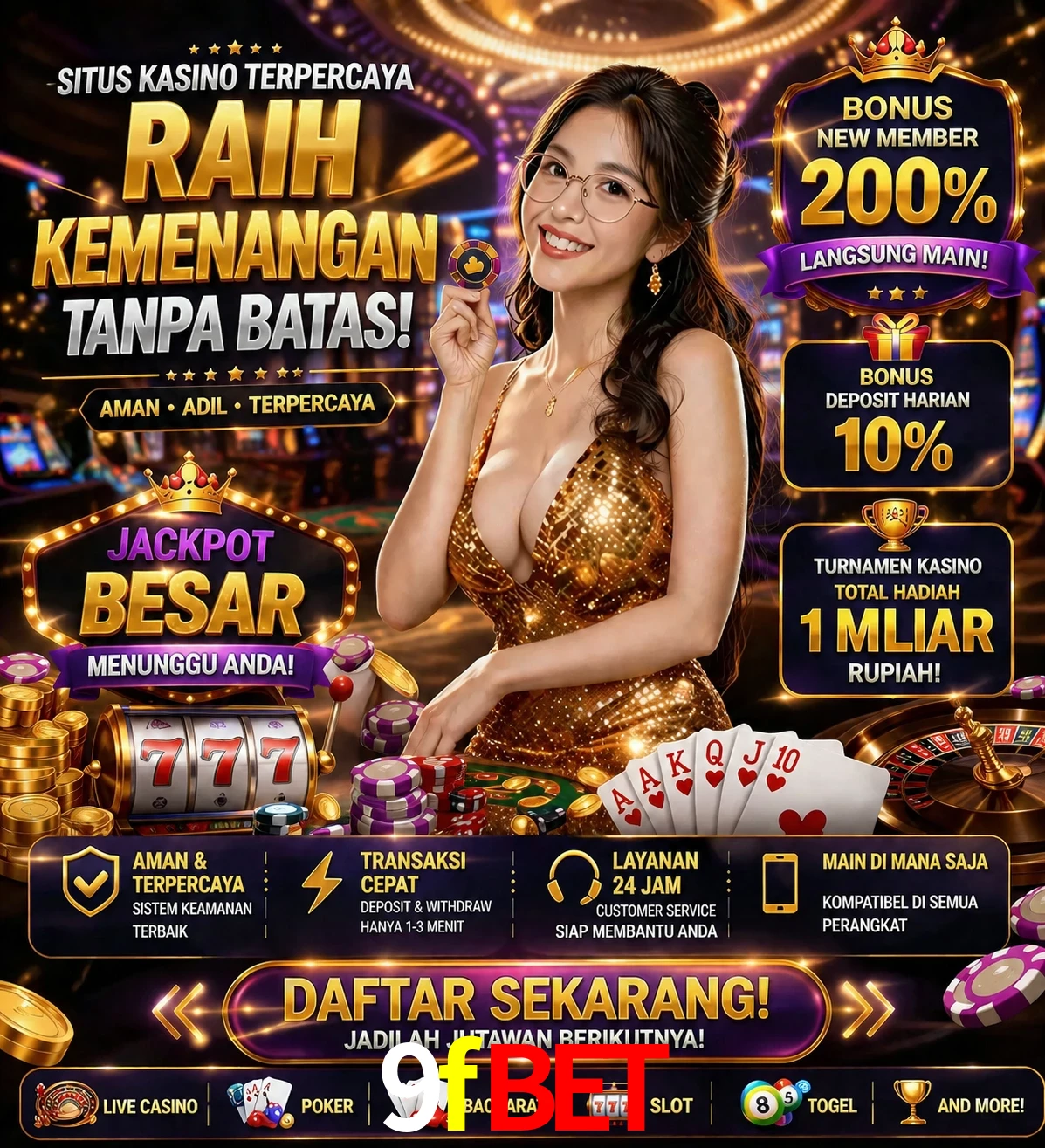 Roleta e blackjack 9fbet
