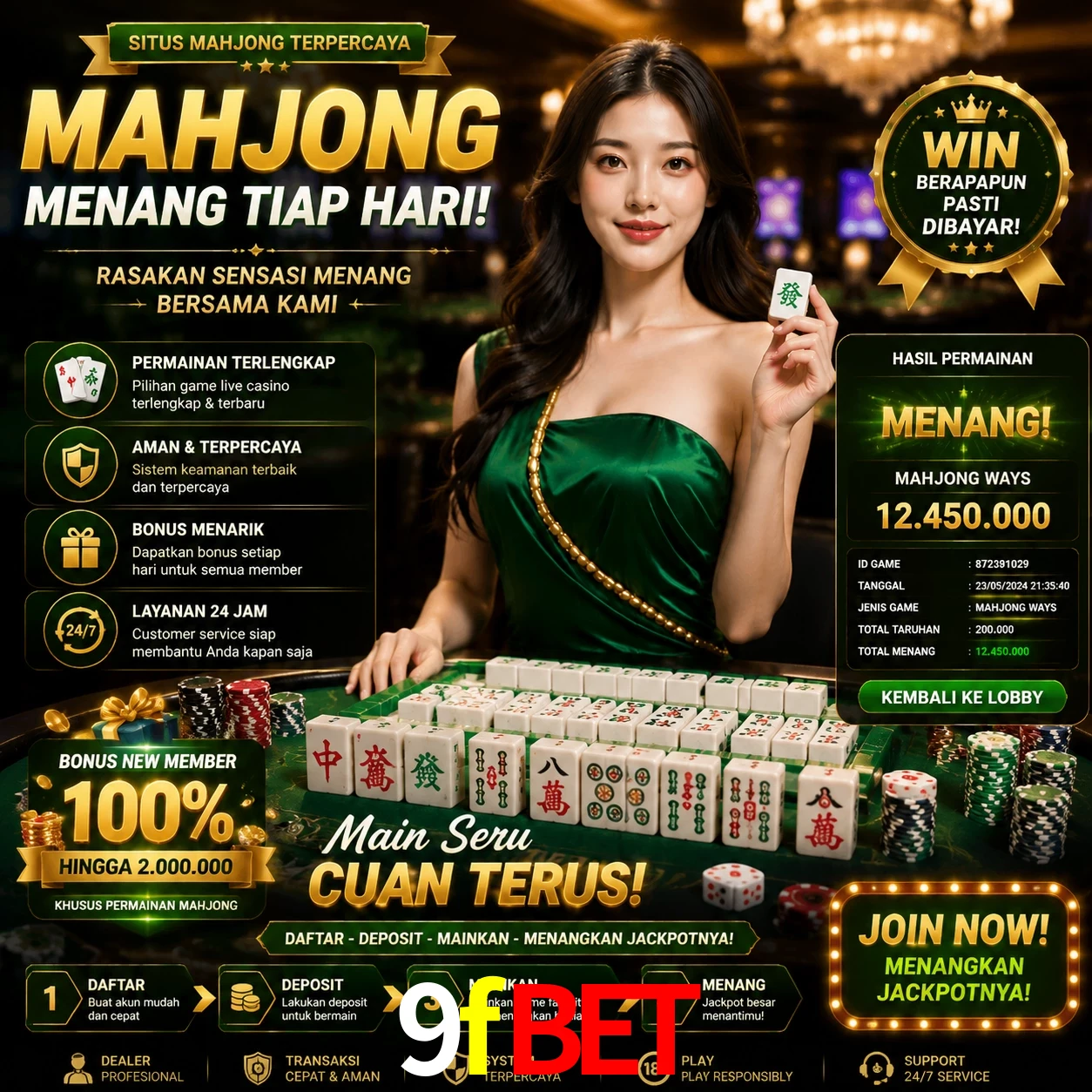 Cashback VIP 9fbet - reembolso semanal
